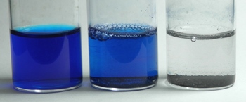 Methylene Blue decoloration with oxycatalyst Hydrogen Link catalyst